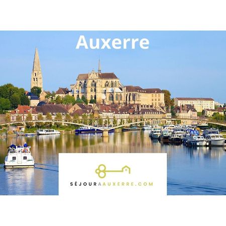 Le Repere Des Sommeliers - Sejour A Auxerre Apartment ภายนอก รูปภาพ