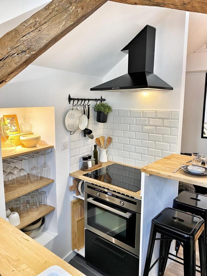 Le Repere Des Sommeliers - Sejour A Auxerre Apartment ภายนอก รูปภาพ