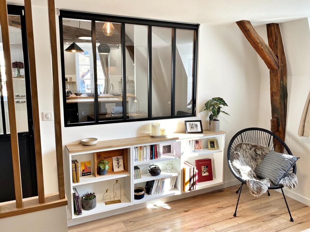 Le Repere Des Sommeliers - Sejour A Auxerre Apartment ภายนอก รูปภาพ