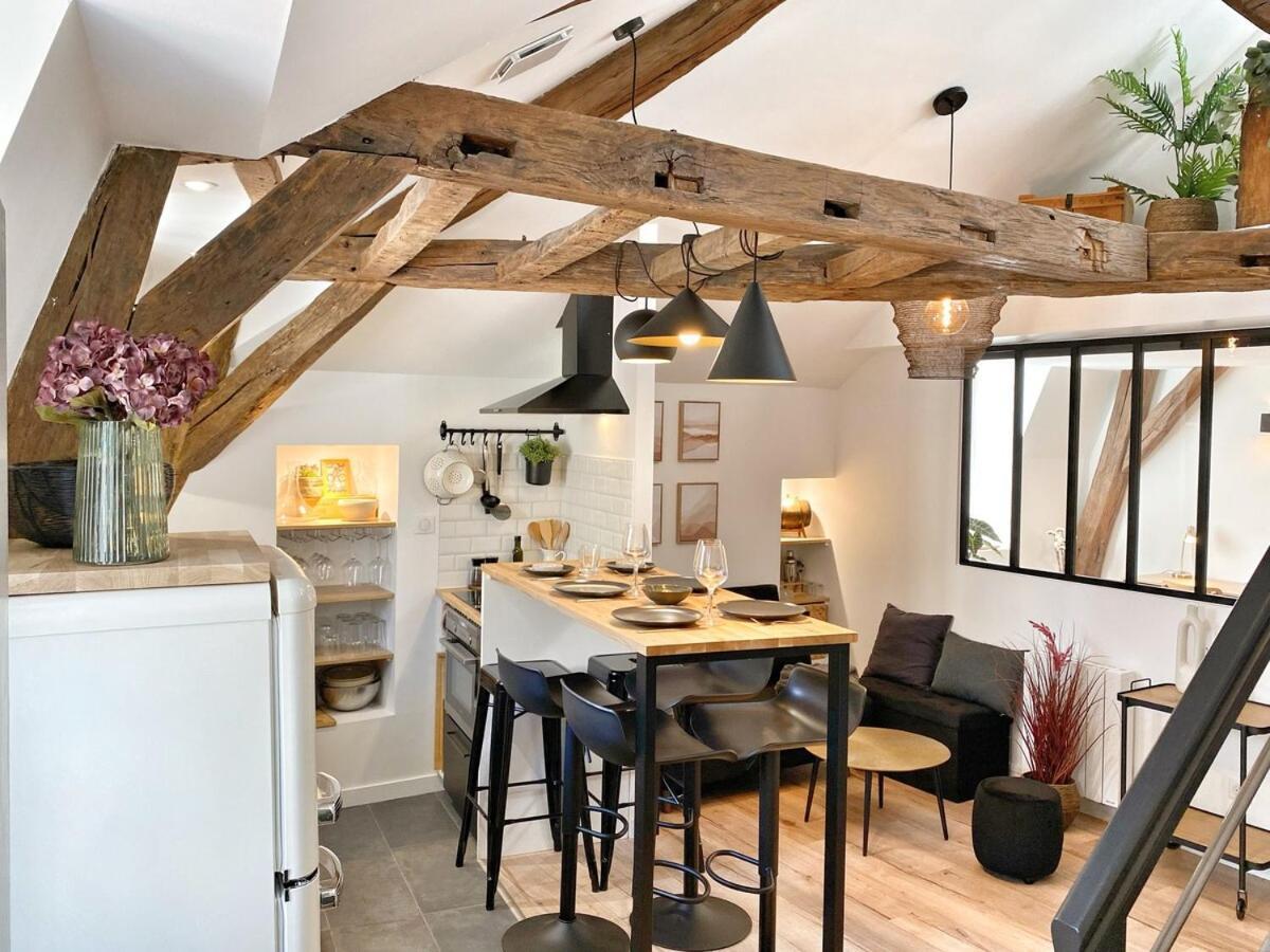 Le Repere Des Sommeliers - Sejour A Auxerre Apartment ภายนอก รูปภาพ