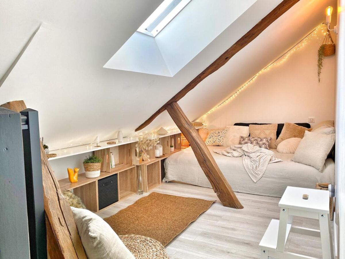 Le Repere Des Sommeliers - Sejour A Auxerre Apartment ภายนอก รูปภาพ
