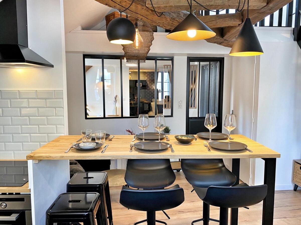 Le Repere Des Sommeliers - Sejour A Auxerre Apartment ภายนอก รูปภาพ