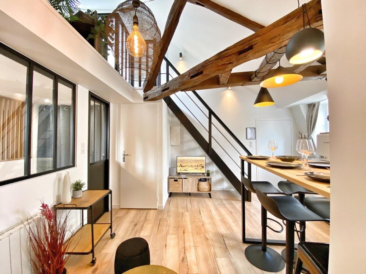 Le Repere Des Sommeliers - Sejour A Auxerre Apartment ภายนอก รูปภาพ